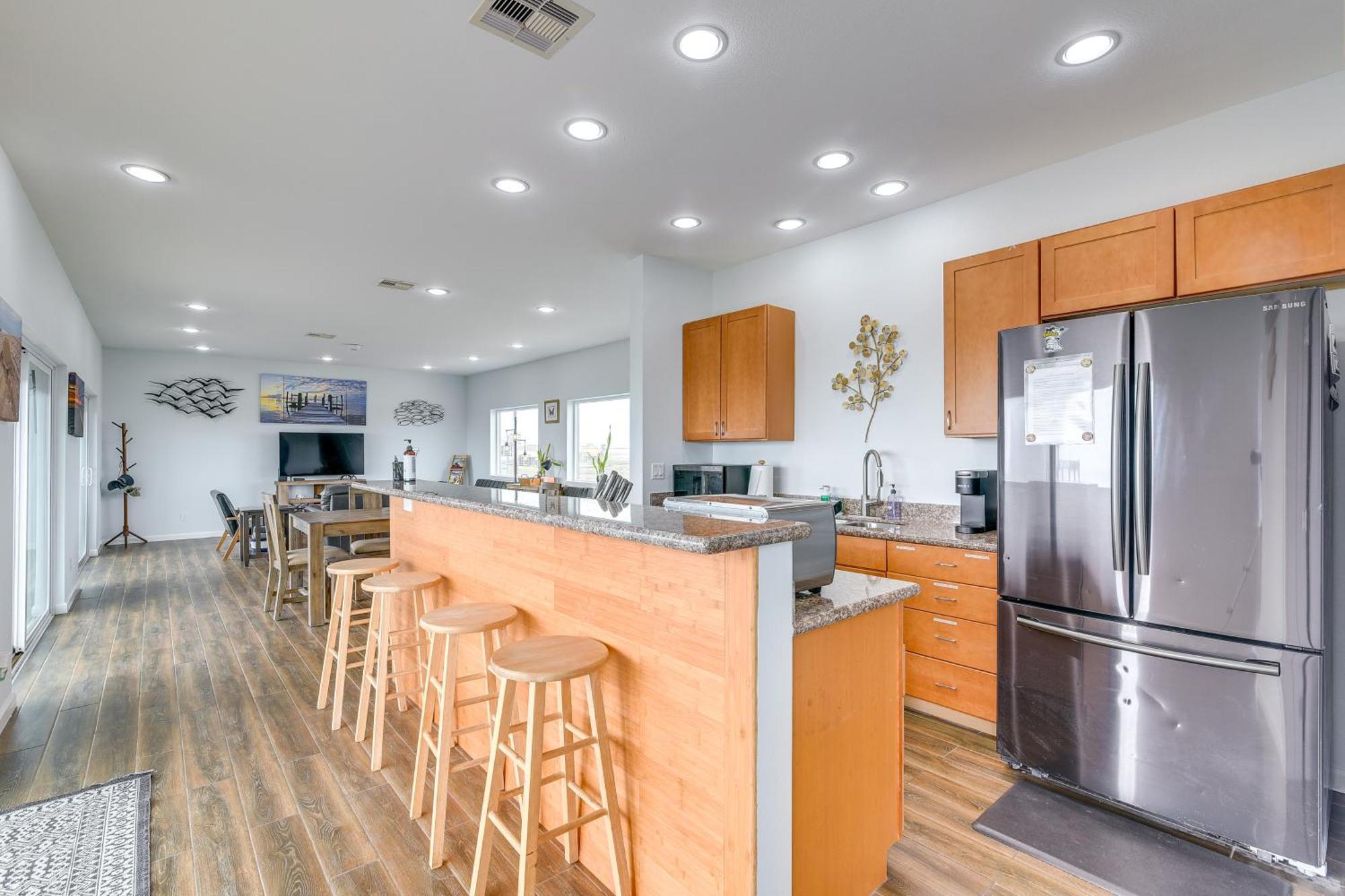 Ocean-View Surfside Home With Boardwalk To Beach! Surfside Beach Exterior foto