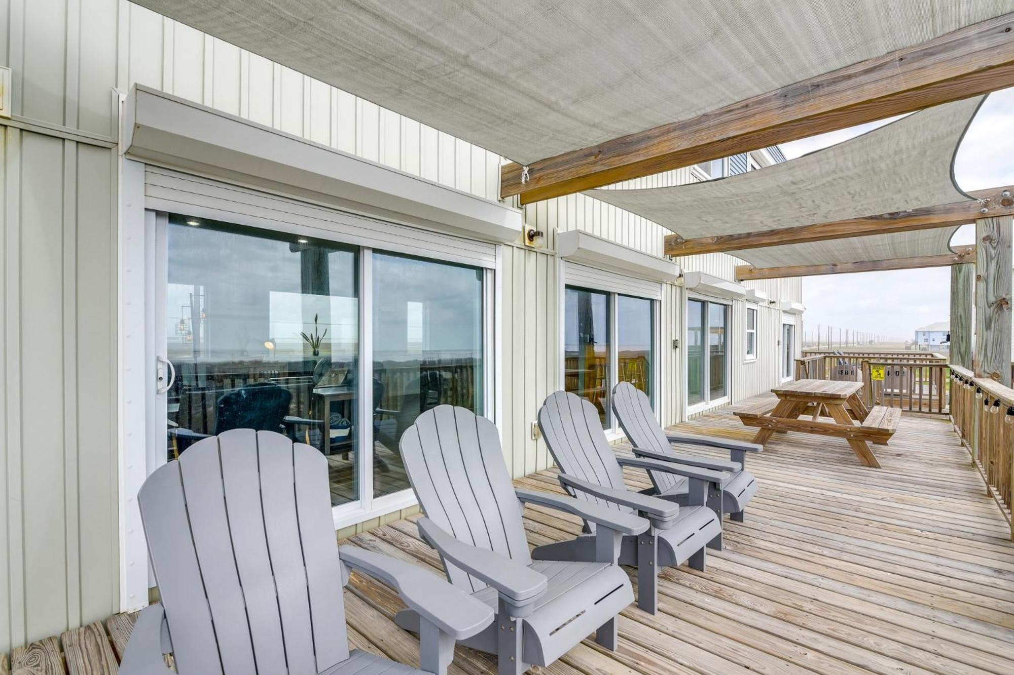 Ocean-View Surfside Home With Boardwalk To Beach! Surfside Beach Exterior foto