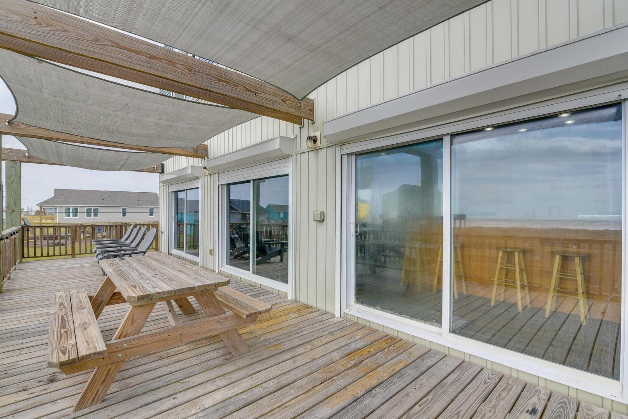 Ocean-View Surfside Home With Boardwalk To Beach! Surfside Beach Exterior foto