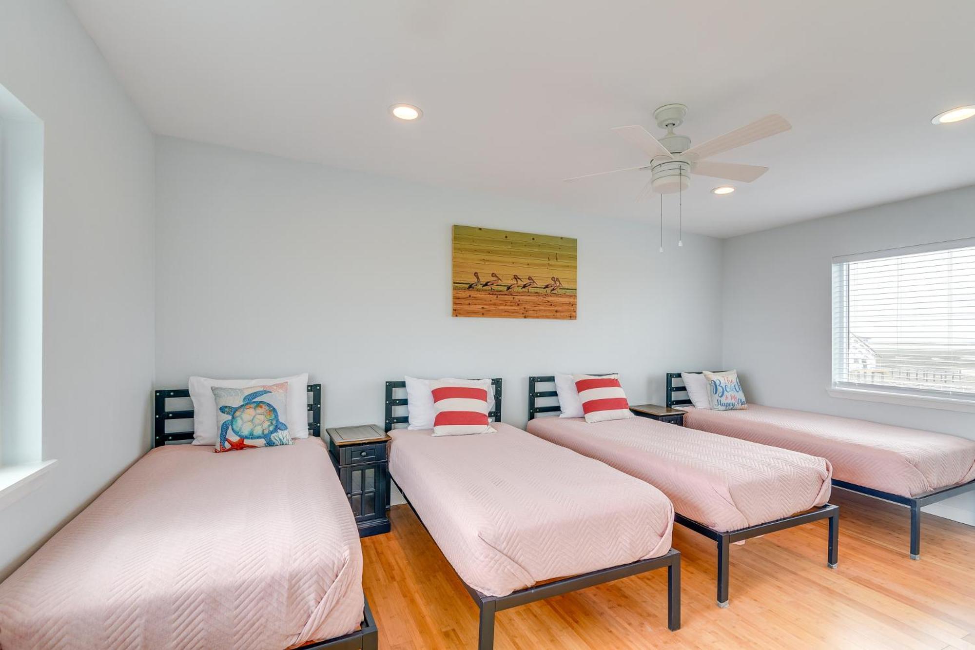 Ocean-View Surfside Home With Boardwalk To Beach! Surfside Beach Exterior foto