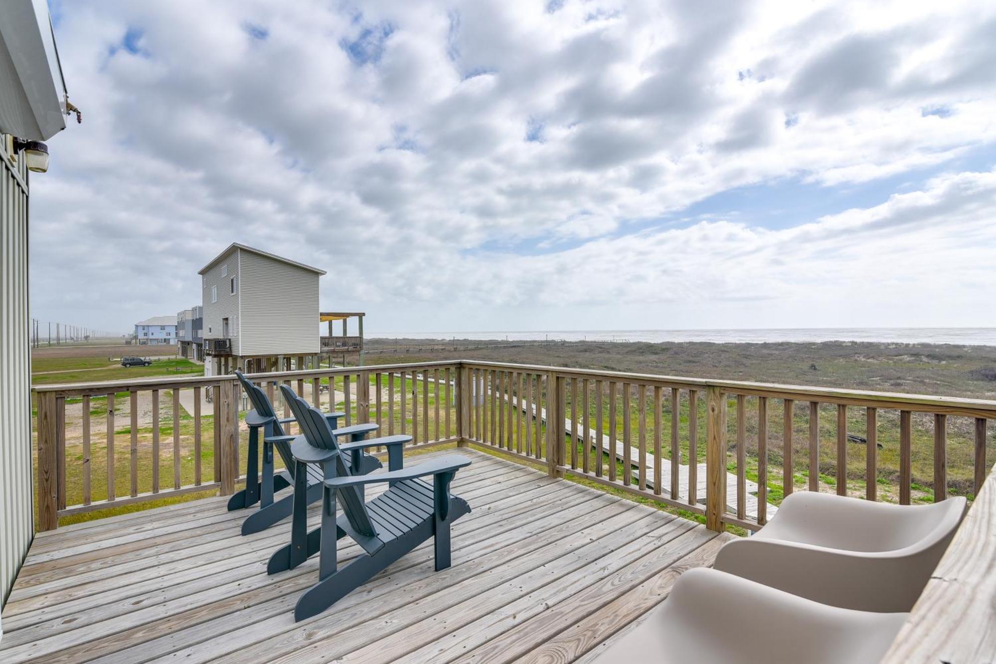Ocean-View Surfside Home With Boardwalk To Beach! Surfside Beach Exterior foto